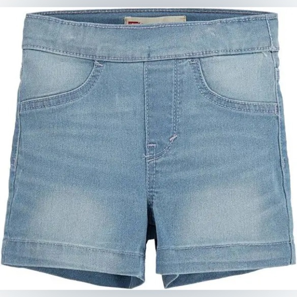 Girls Size 10 Levi’s Pull on Light Blue Shorty Short